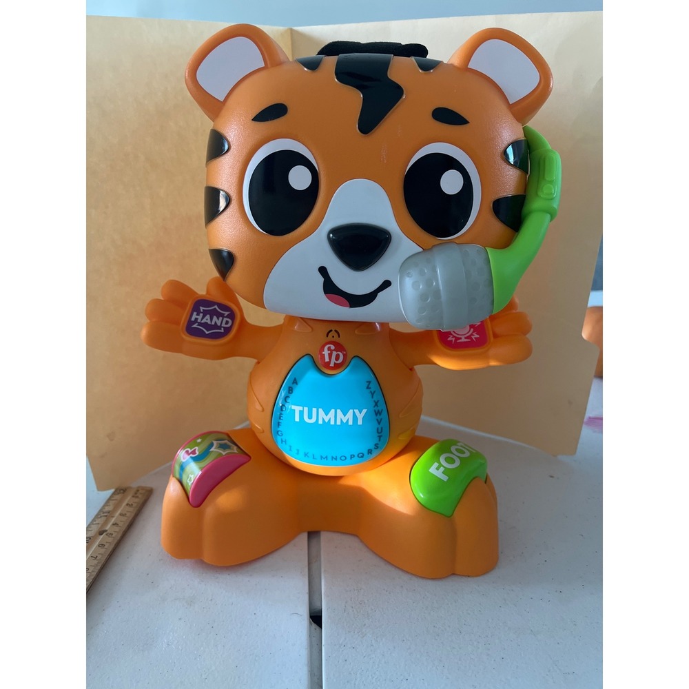 Fisher Price DJ Bouncin Star Interactive Musical Learning Toy Tiger HJP93
